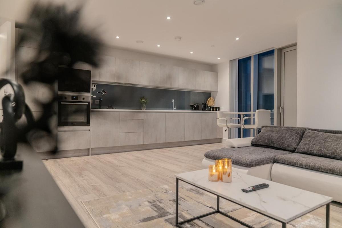 Luxury 2 Bed Penthouse With Stunning Views In Manchester City Centre 外观 照片
