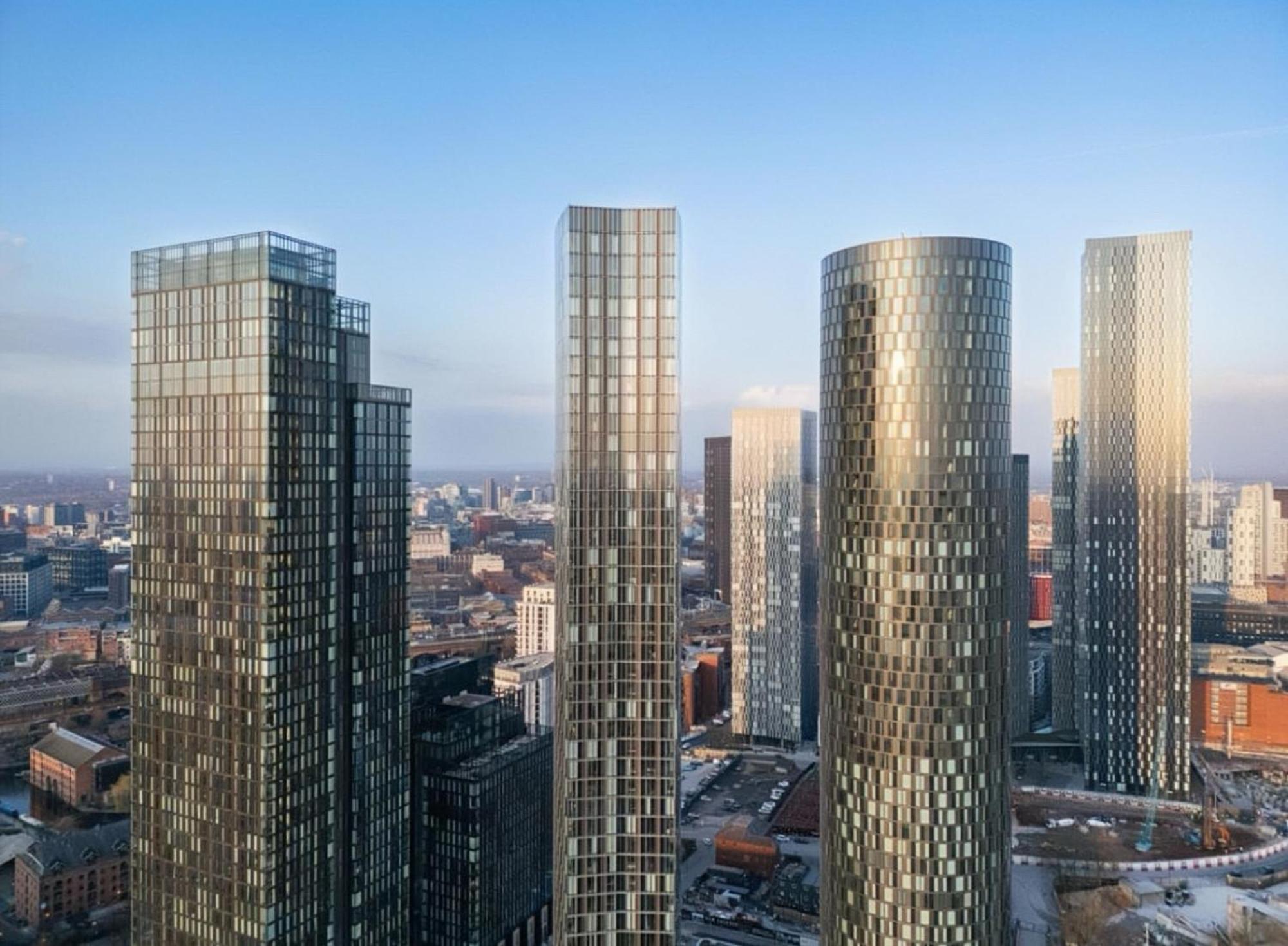 Luxury 2 Bed Penthouse With Stunning Views In Manchester City Centre 外观 照片